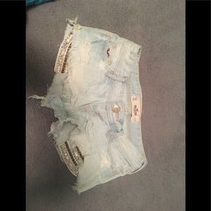 Hollister jean shorts